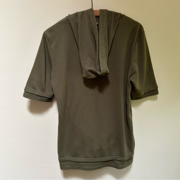 Elwood ~ Boy’s Long Line Terry Short Sleeve Hoodie Shirt in size XL - Picture 8 of 9